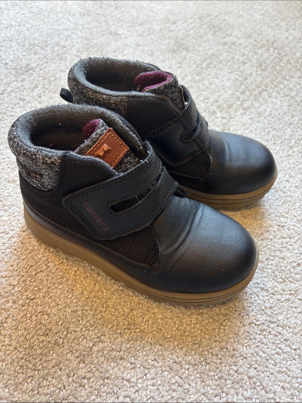 Carter's Black Ankle Boots